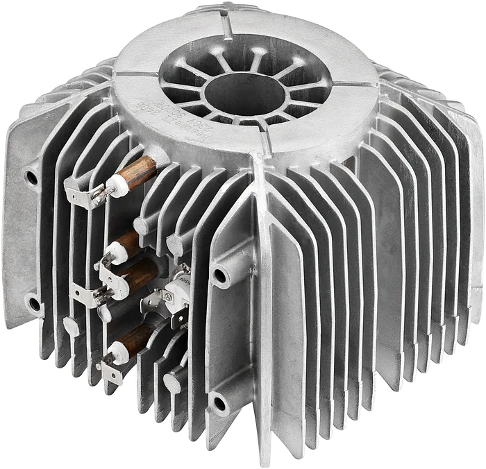 Aluminum casting heaters